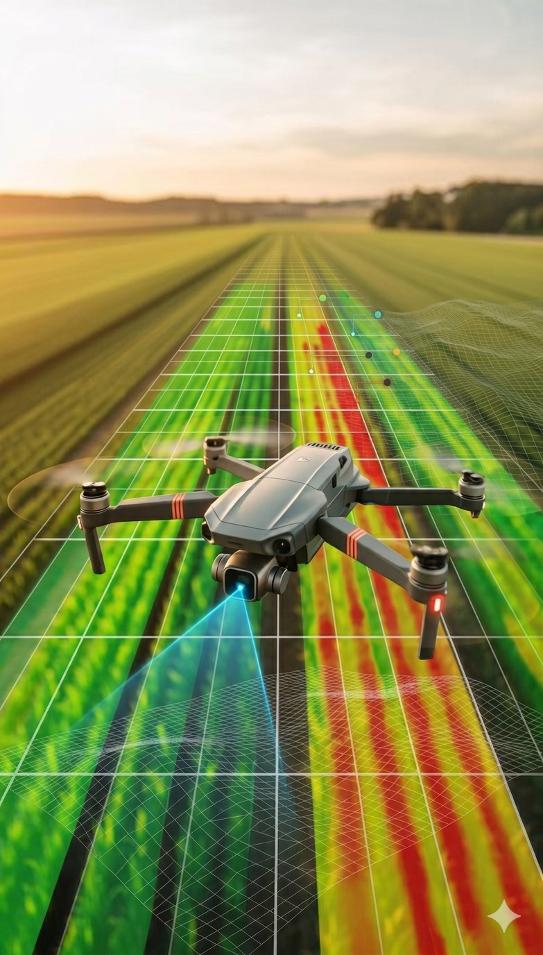 Drone — aerial mapping with computer vision