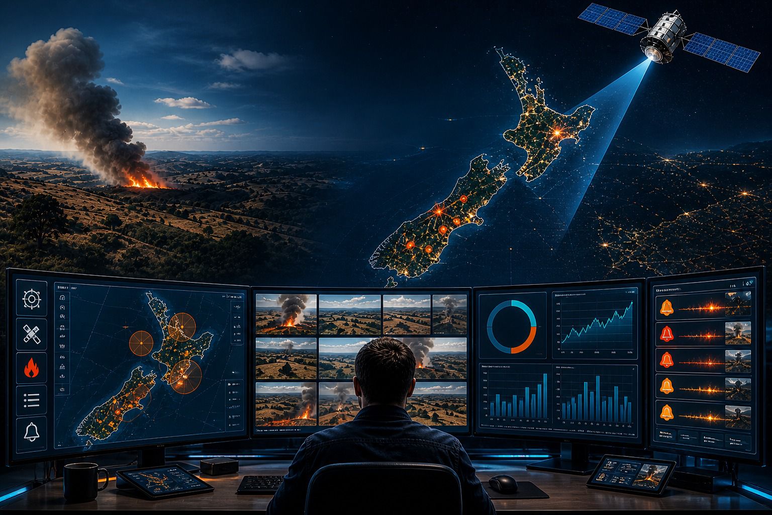 FIREHUB — anticipate risk, accelerate response, and protect large-scale operations