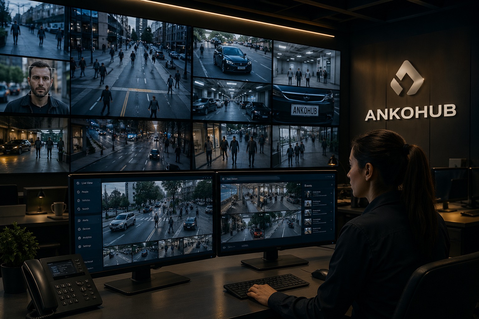 ANKOHUB — dashboard, Live View, and real-time analytics