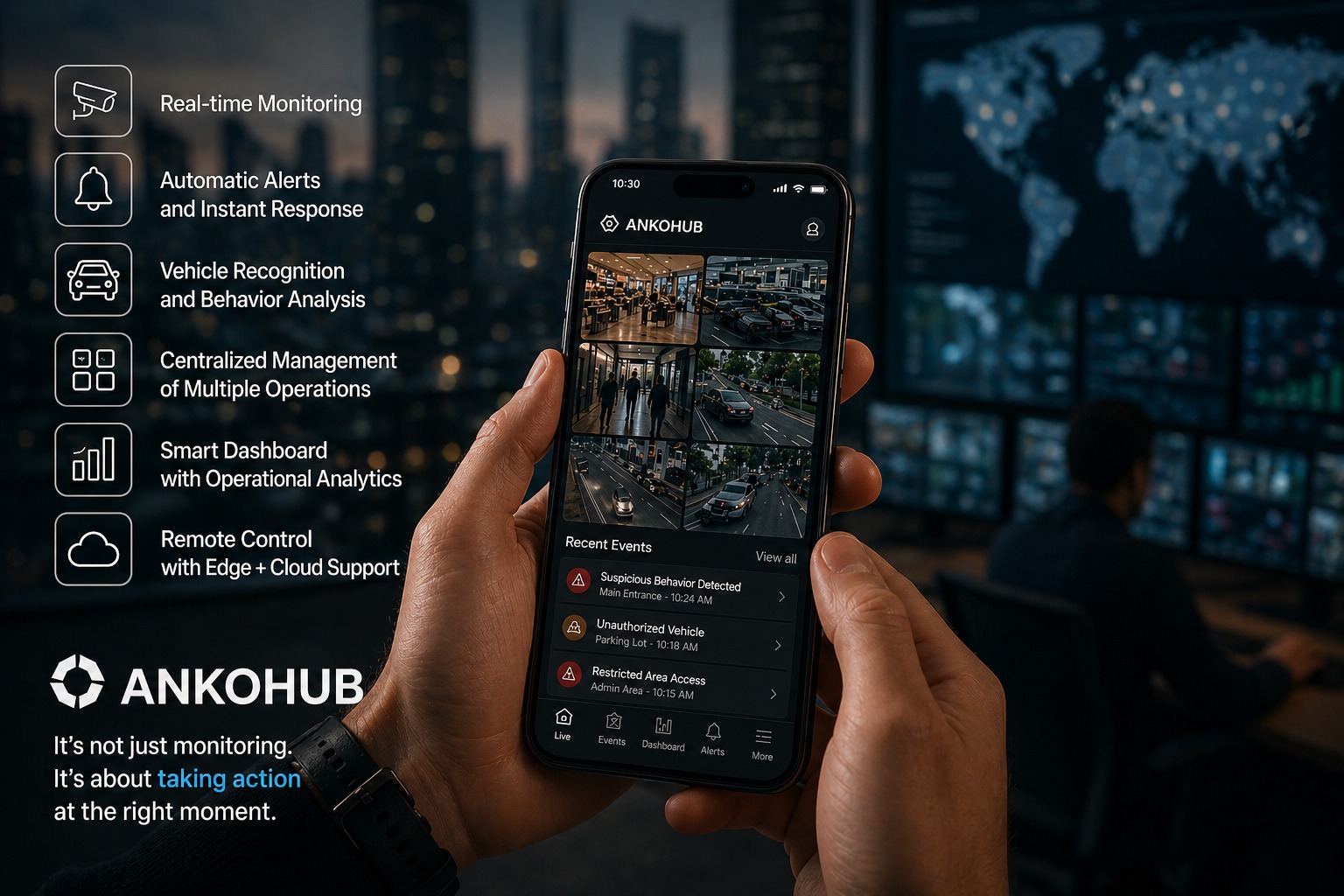 ANKOHUB Mobile — Live View and AI in real time