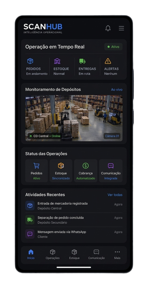 SCANHUB — mobile experience preview