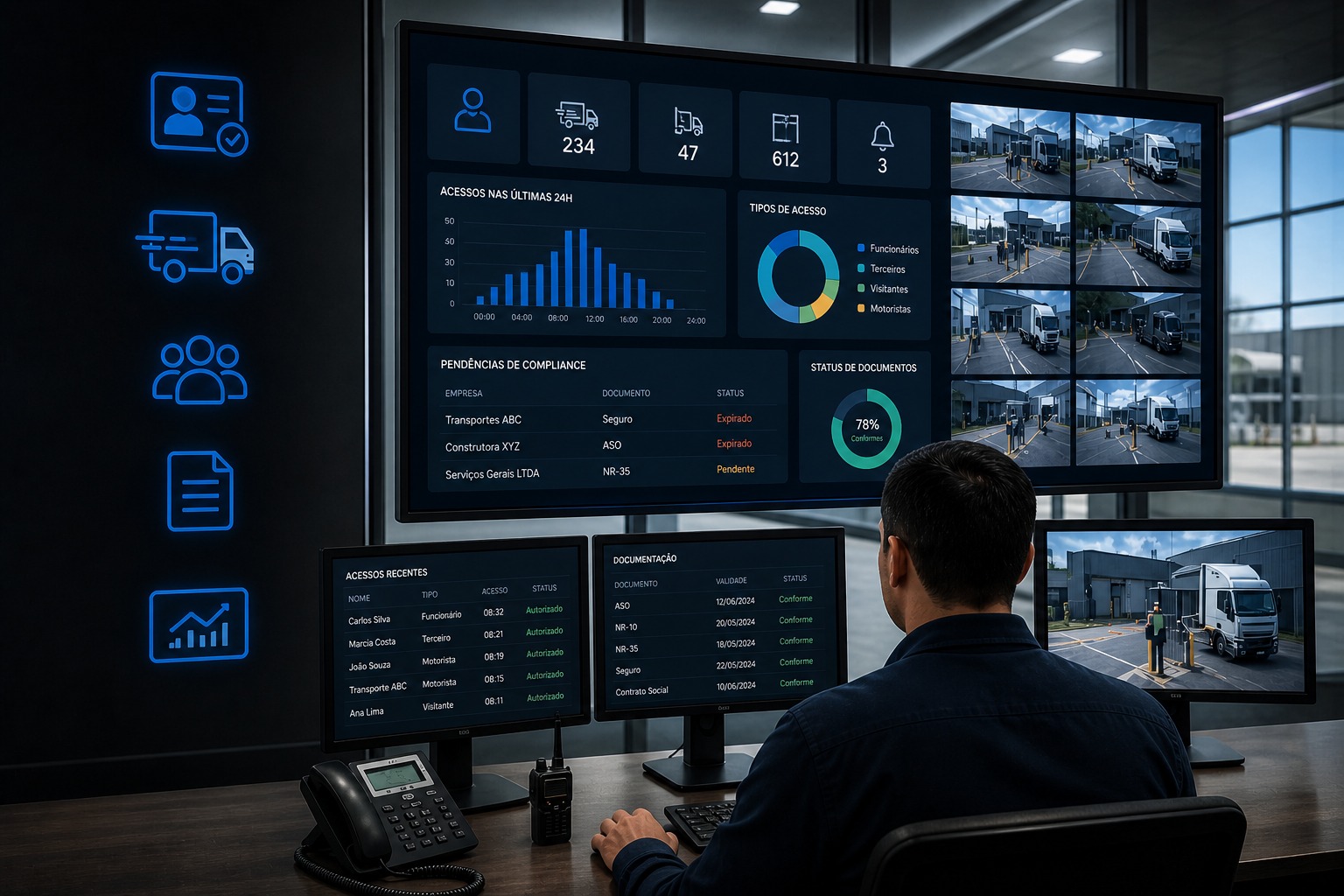 COREHUB — integrated operational control, compliance, and real-time monitoring